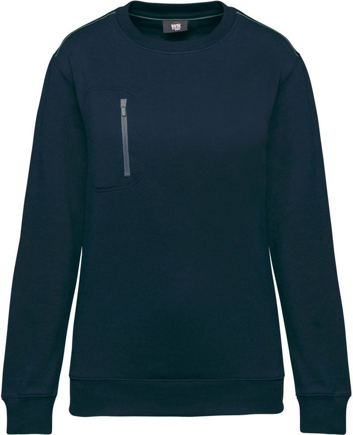 WK 403 | Workwear Sweater "Day-to-Day" (silver)