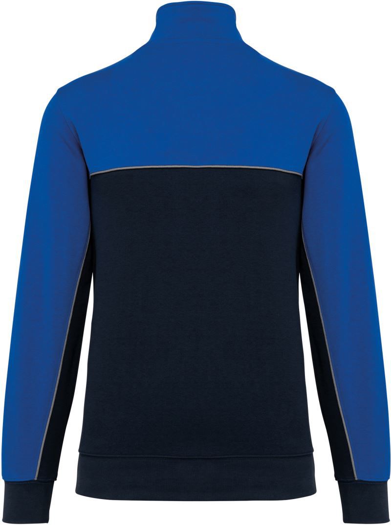 WK 404 | Workwear Sweater mit 1/4 Zip (royal-blue)