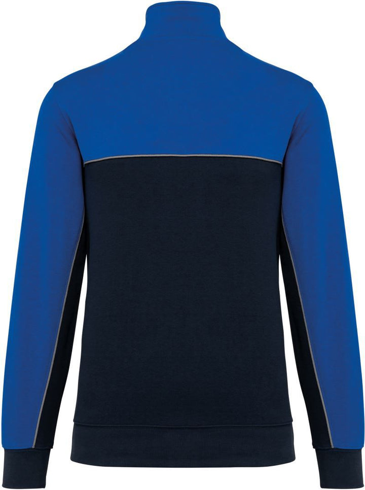 WK 404 | Workwear Sweater mit 1/4 Zip (royal-blue)