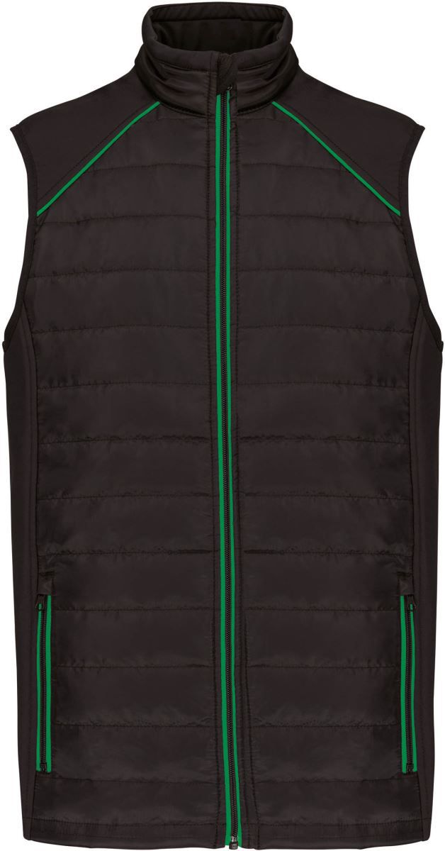 WK 606 | Workwear Hybrid Bodywarmer "Day-to-Day" (kelly-green)