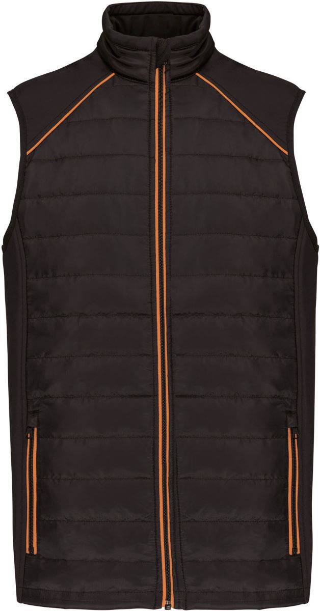 WK 606 | Workwear Hybrid Bodywarmer "Day-to-Day" (orange)