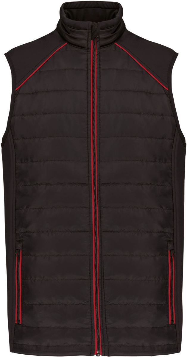 WK 606 | Workwear Hybrid Bodywarmer "Day-to-Day" (red)