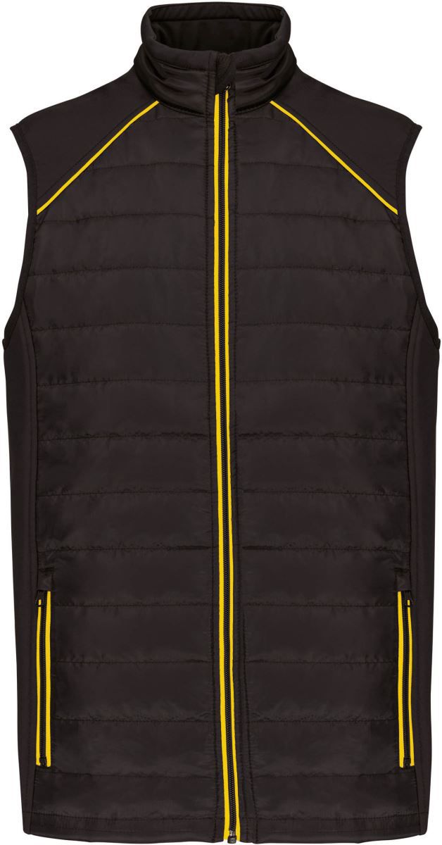 WK 606 | Workwear Hybrid Bodywarmer "Day-to-Day" (yellow)