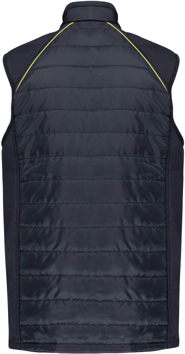 WK 606 | Workwear Hybrid Bodywarmer "Day-to-Day" (fluorescent-yellow)