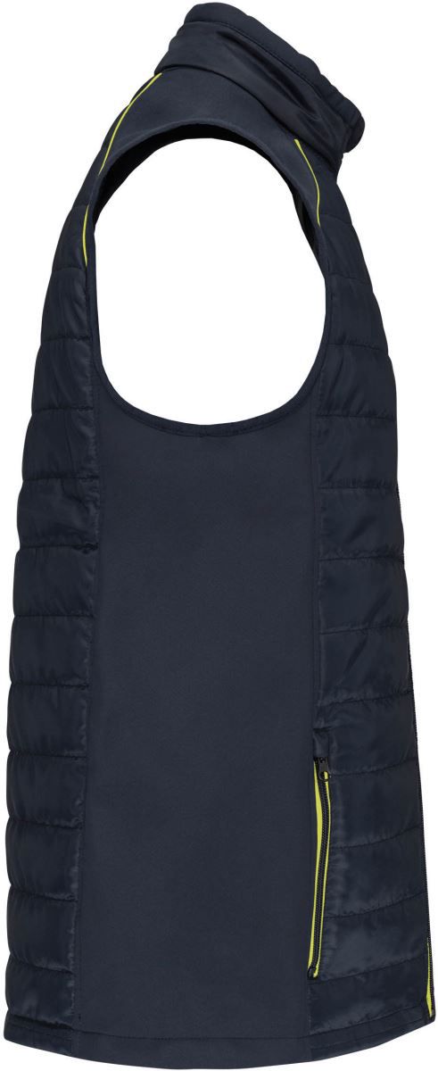 WK 606 | Workwear Hybrid Bodywarmer "Day-to-Day" (fluorescent-yellow)