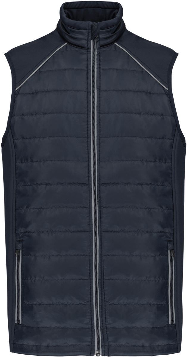WK 606 | Workwear Hybrid Bodywarmer "Day-to-Day" (silver)