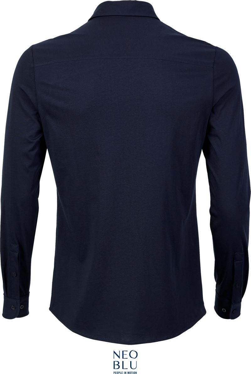 Balthazar Men | Hemd langarm (night blue)