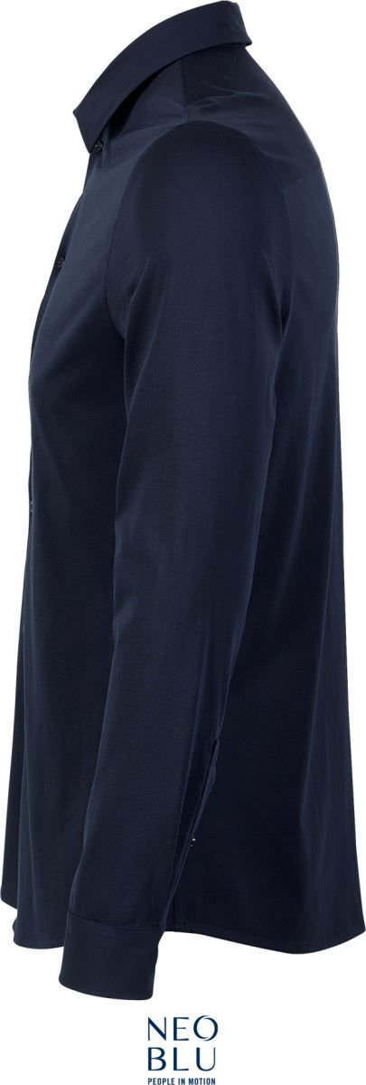 Balthazar Men | Hemd langarm (night blue)