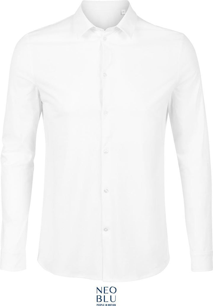 Balthazar Men | Hemd langarm (optic white)