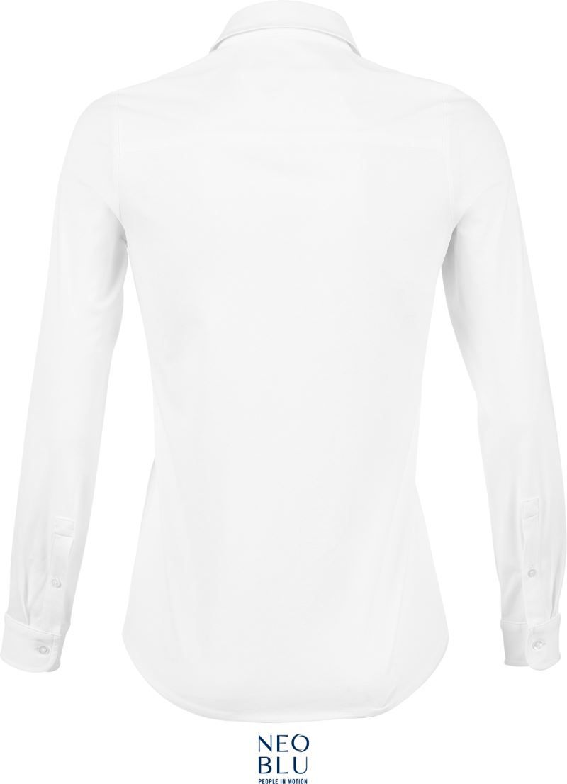 Balthazar Women | Bluse langarm (optic white)