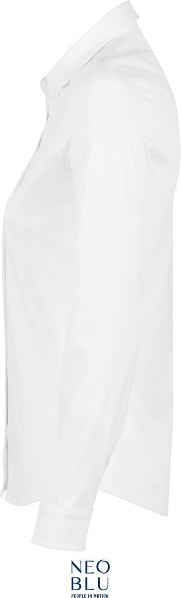 Balthazar Women | Bluse langarm (optic white)