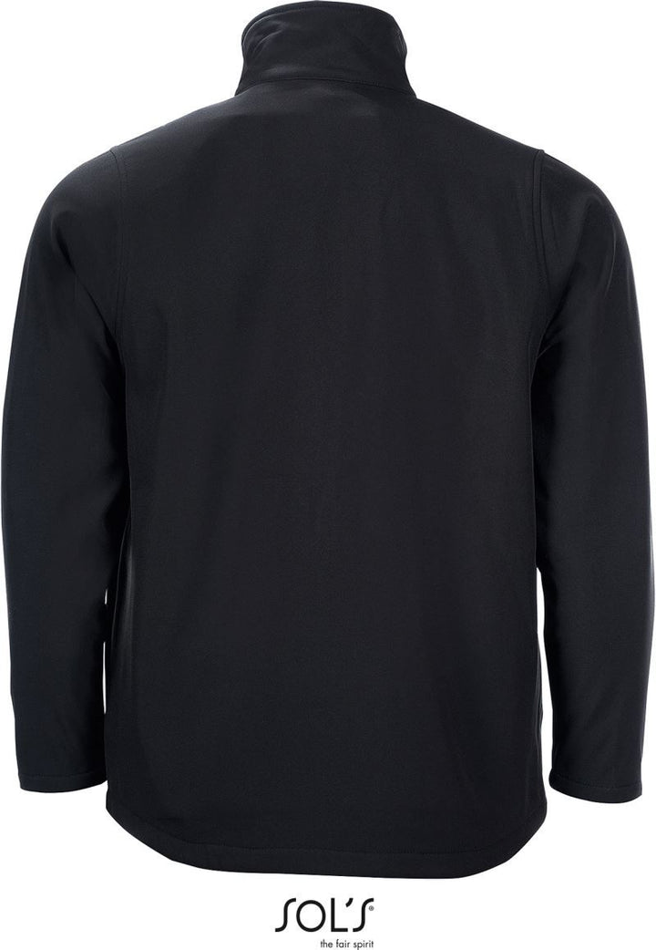 Race Men | Herren 2-Lagen Softshell Jacke (black)