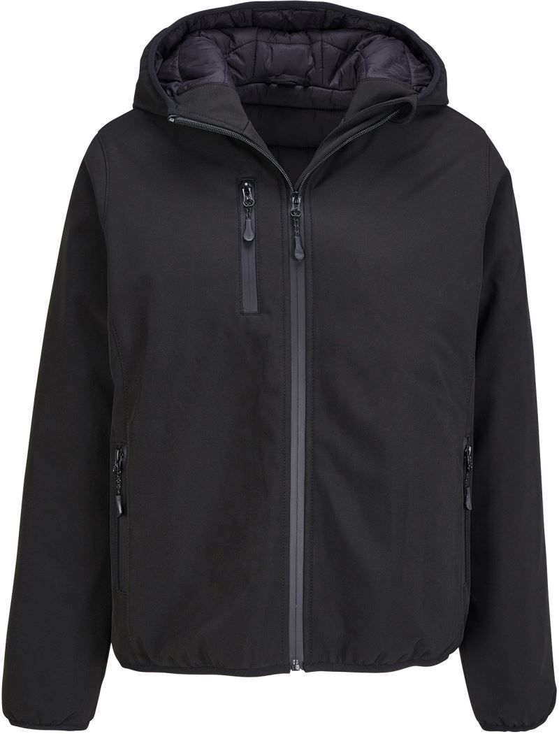 Falcon Padded Women | Damen 3-Lagen Winter Softshell Jacke (black)