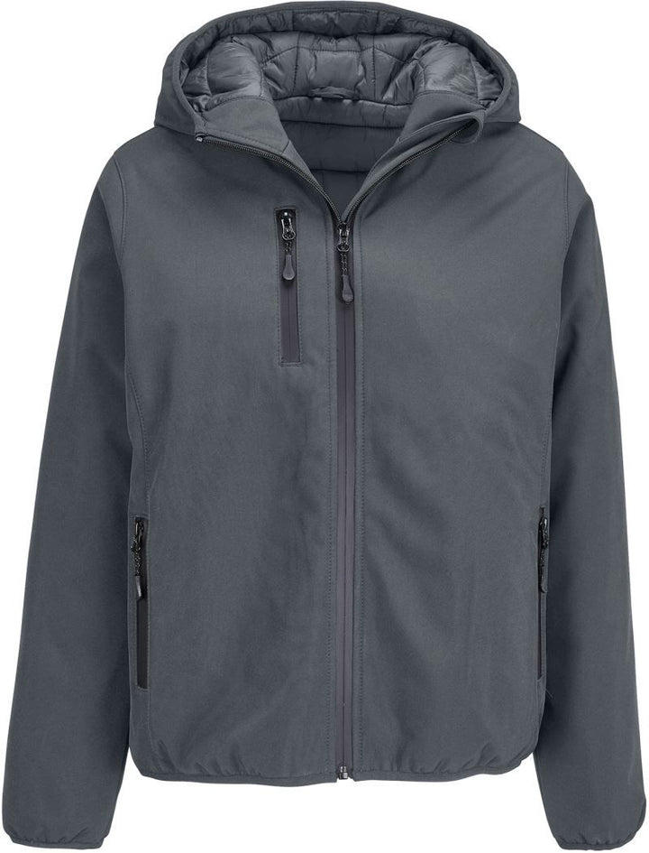 Falcon Padded Women | Damen 3-Lagen Winter Softshell Jacke (charcoal grey)