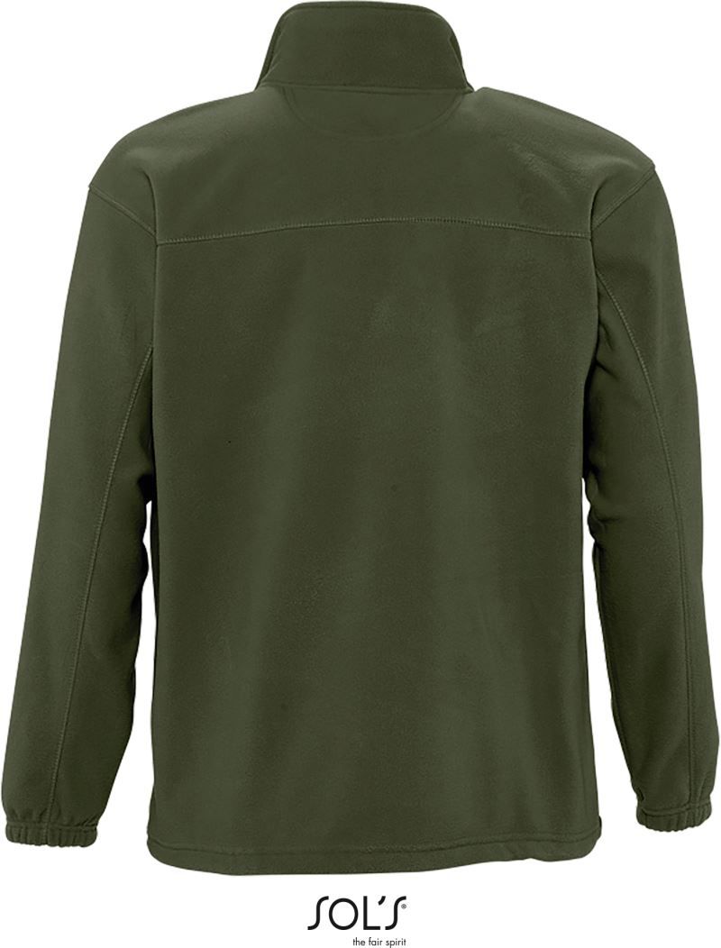 North | Fleece Jacke (army)