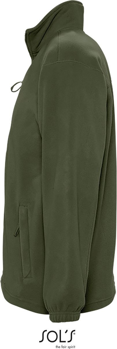 North | Fleece Jacke (army)