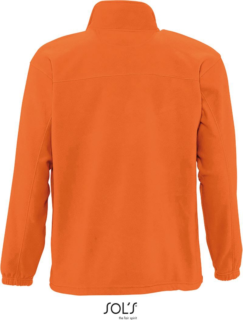 North | Fleece Jacke (orange)