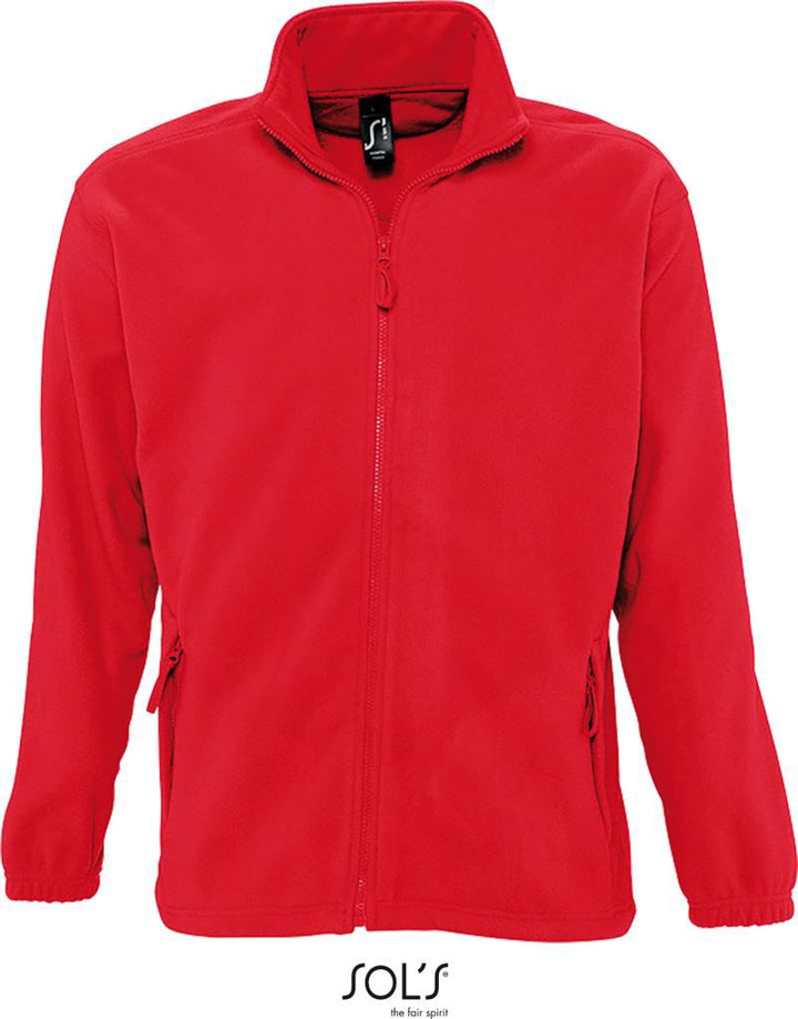 North | Fleece Jacke (red)