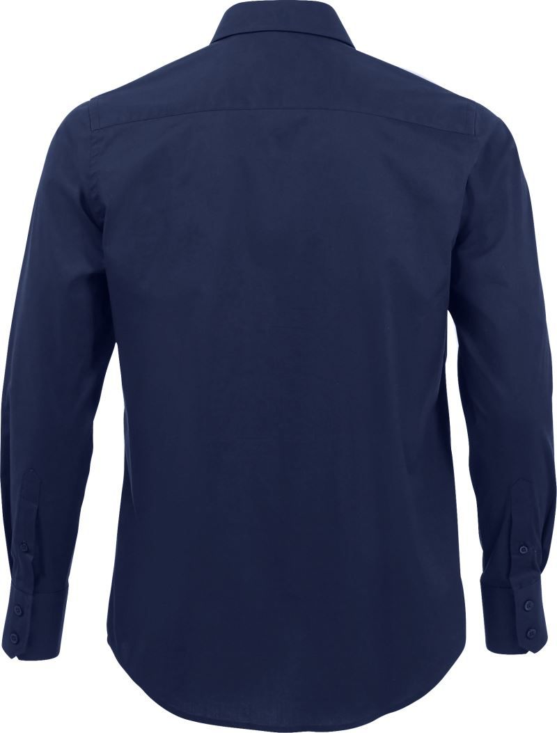 Brighton | Stretch Hemd langarm (dark blue)