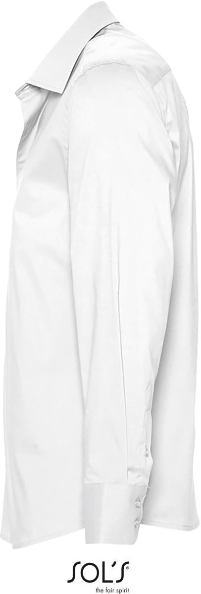 Brighton | Stretch Hemd langarm (white)