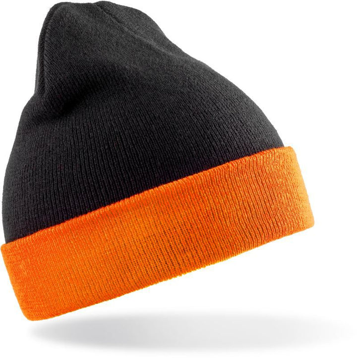 RC 930X | Strickmütze "Black Compass" (orange)