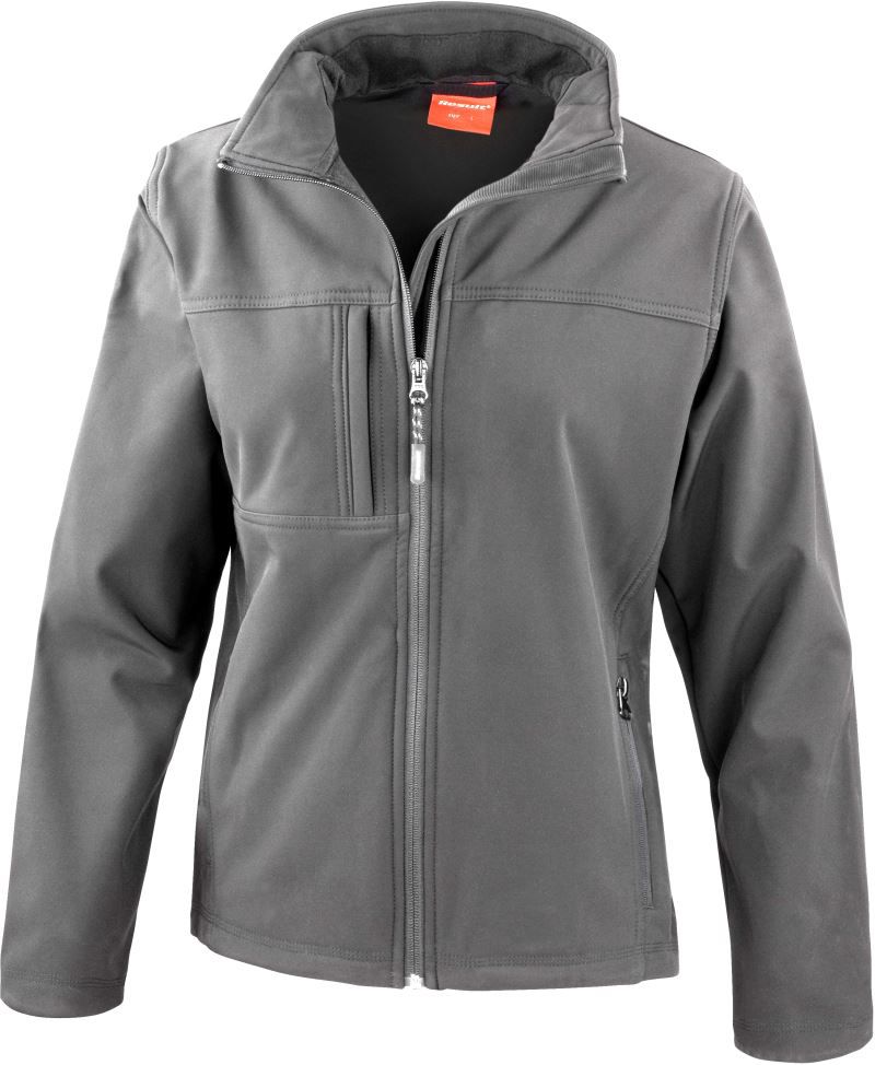 R 121F | Damen 3-Lagen Softshell Jacke (grey)