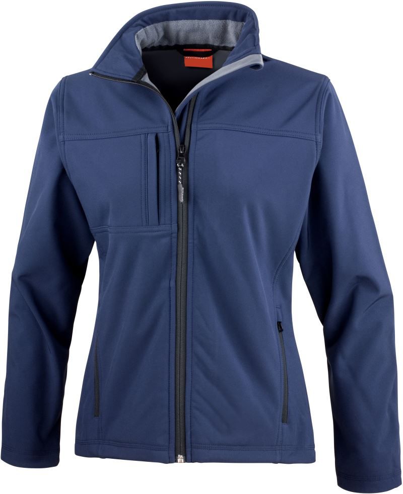 R 121F | Damen 3-Lagen Softshell Jacke (navy)