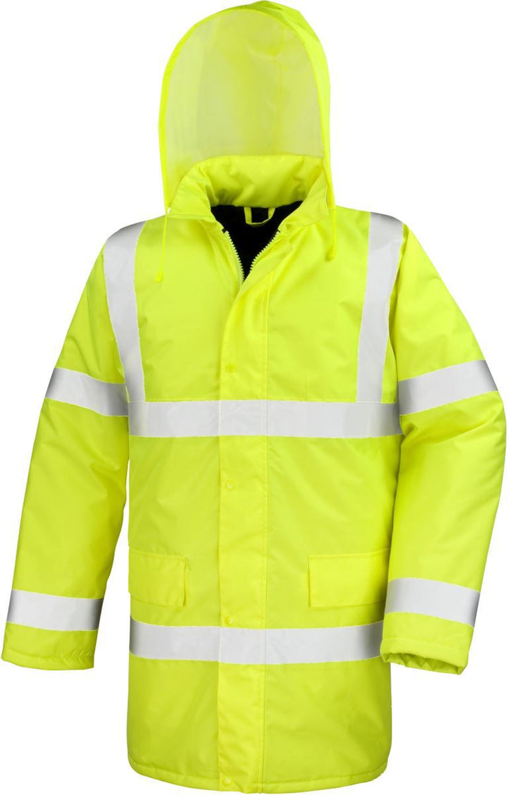 R 218X | EN ISO 20471:2013 Sicherheits Parka (fluorescent yellow)