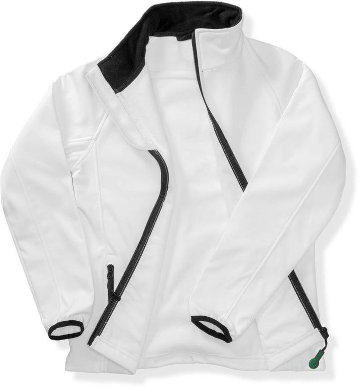 R 231F | Damen 2-Lagen Softshell Jacke "Printable" (black)