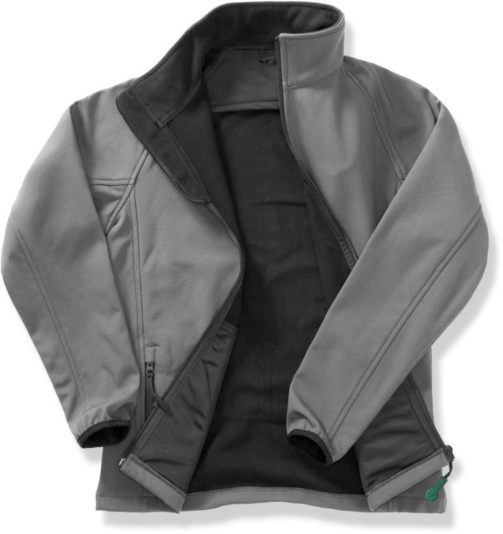R 231M | Herren 2-Lagen Softshell Jacke "Printable" (black)