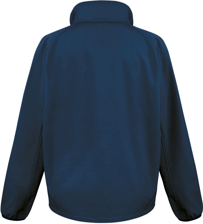 R 231M | Herren 2-Lagen Softshell Jacke "Printable" (navy)