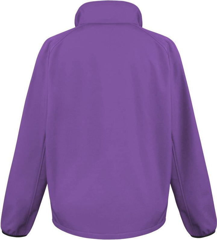 R 231M | Herren 2-Lagen Softshell Jacke "Printable" (black)