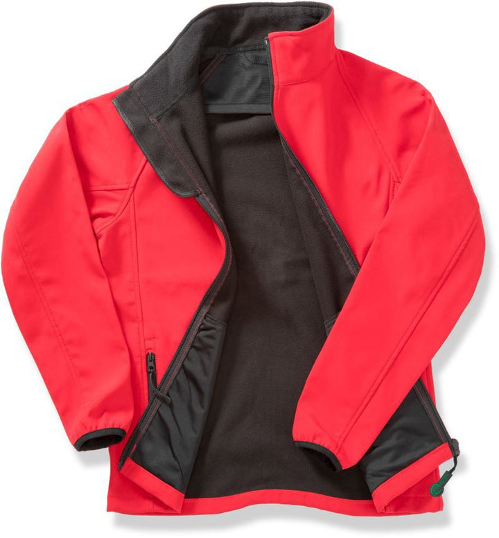 R 231M | Herren 2-Lagen Softshell Jacke "Printable" (black)