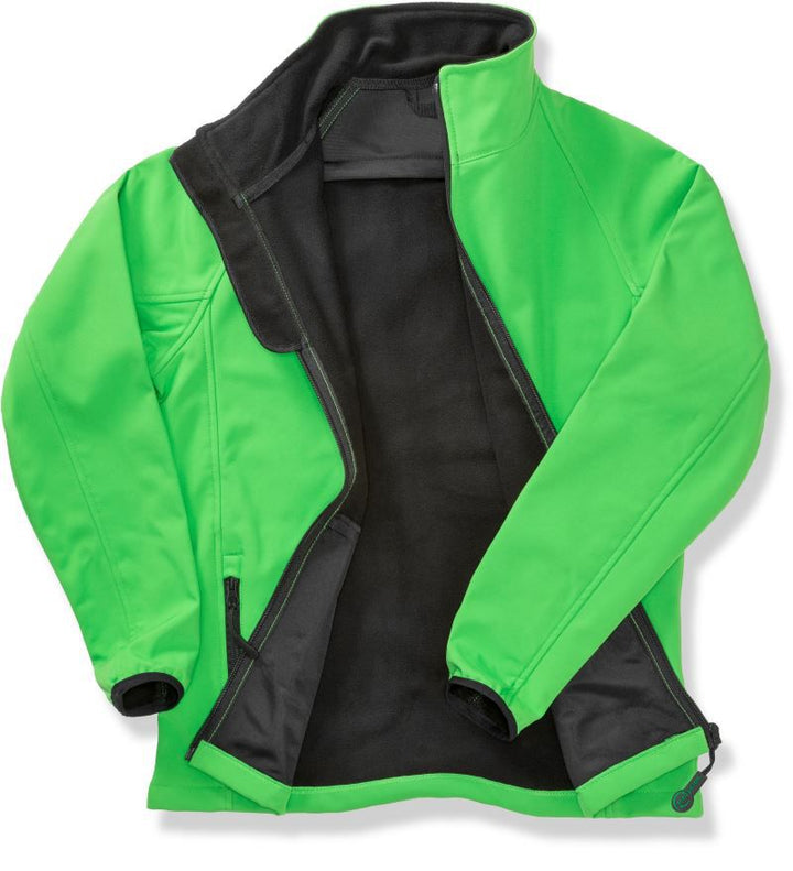 R 231M | Herren 2-Lagen Softshell Jacke "Printable" (black)
