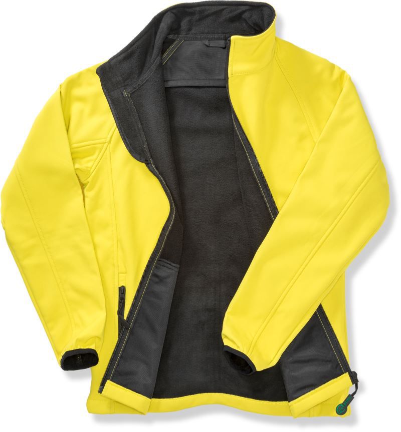 R 231M | Herren 2-Lagen Softshell Jacke "Printable" (black)