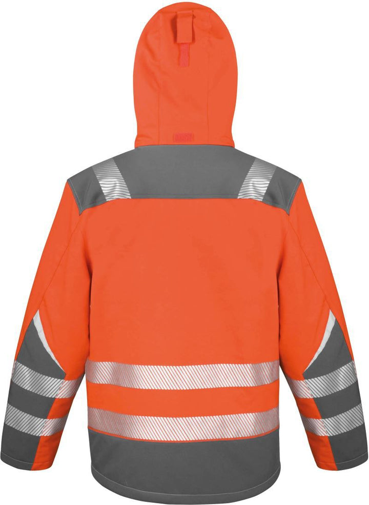 R 331X | Workwear Softshell Jacke "Dynamic" (fluorescent orange)