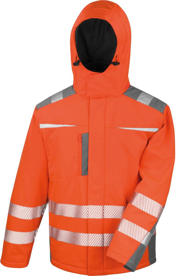 R 331X | Workwear Softshell Jacke "Dynamic" (fluorescent orange)