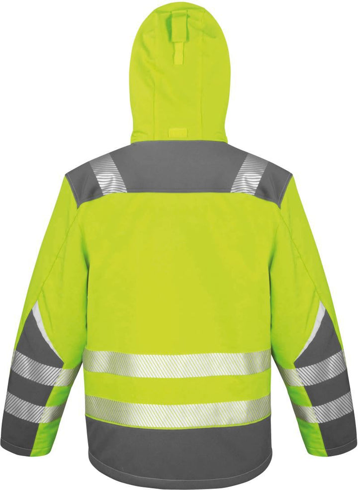 R 331X | Workwear Softshell Jacke "Dynamic" (fluorescent yellow)