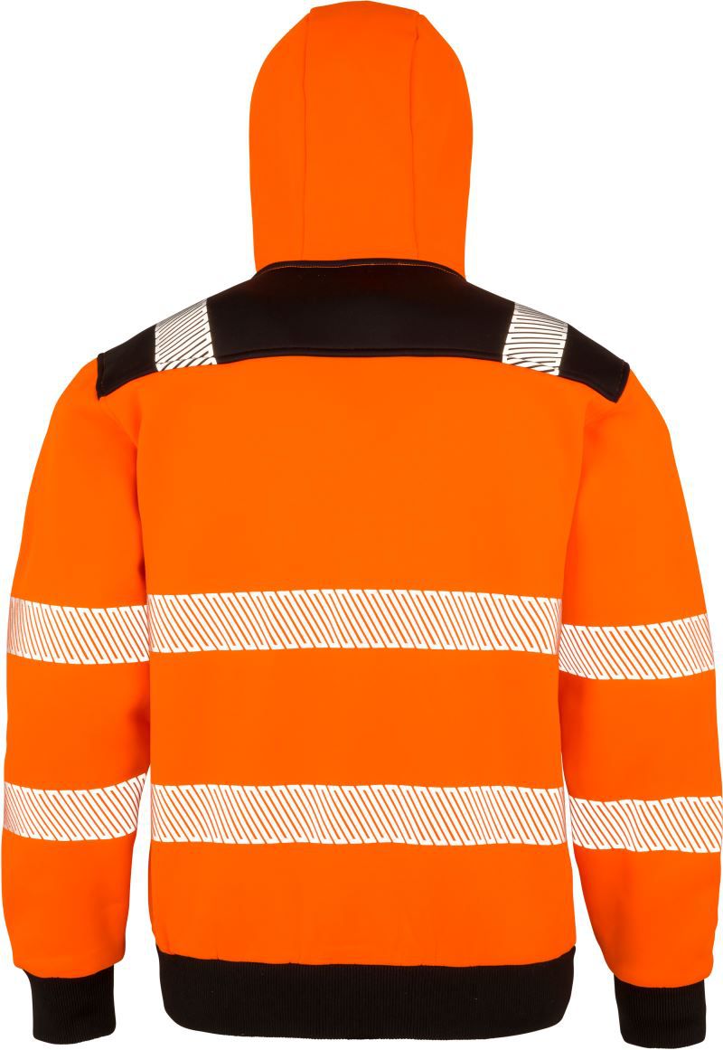 R 503X | Sicherheits Kapuzen Sweatjacke (black)