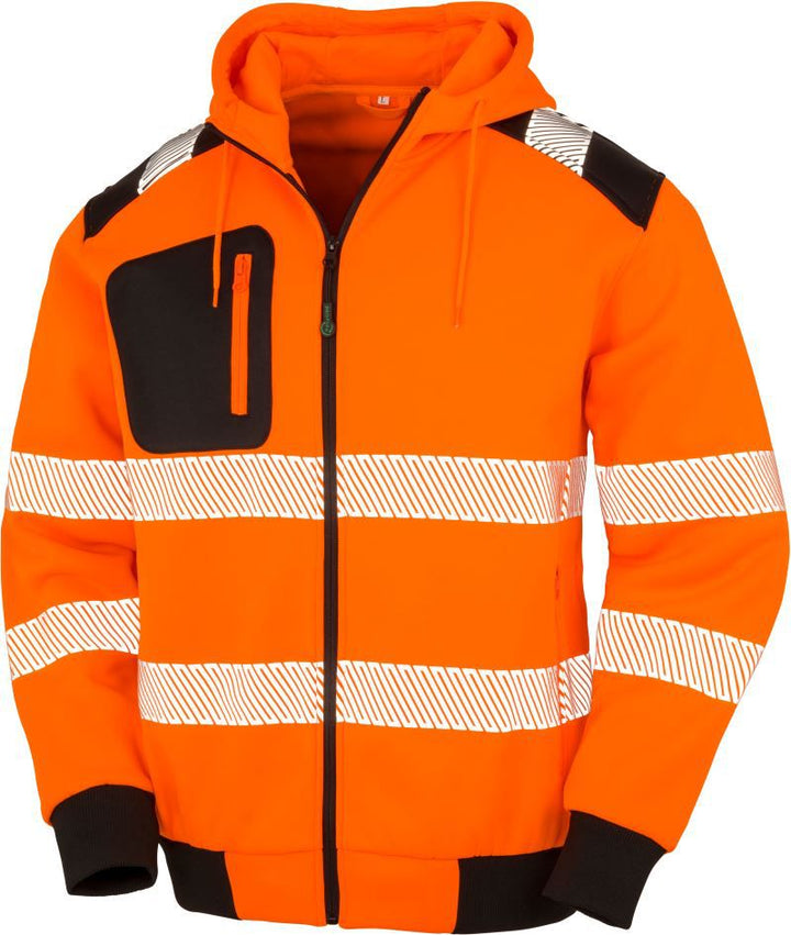 R 503X | Sicherheits Kapuzen Sweatjacke (black)