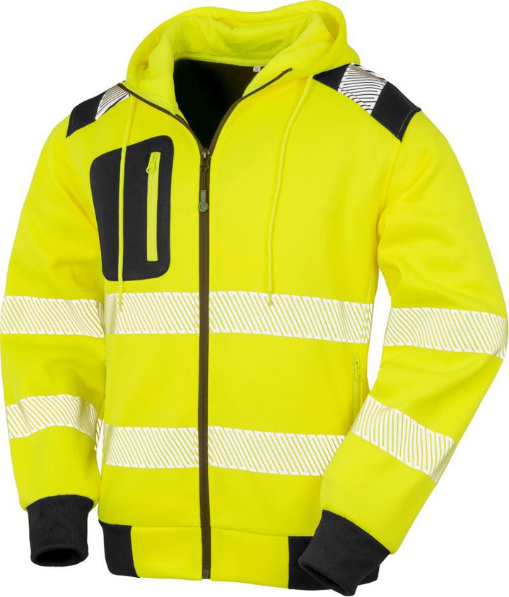 R 503X | Sicherheits Kapuzen Sweatjacke (black)
