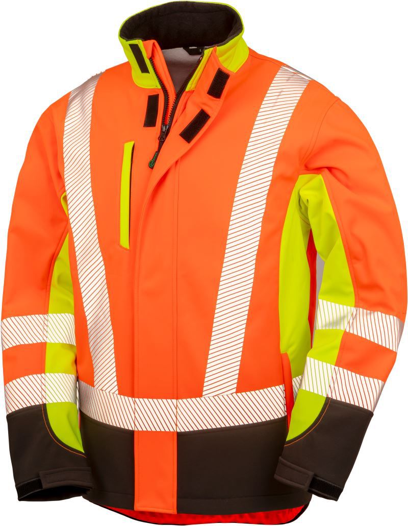 R 506X | 3-Lagen Sicherheits Softshell Jacke (black)
