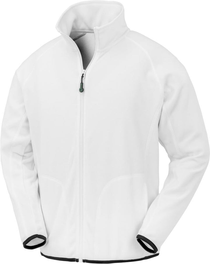 R 907X | Microfleece Jacke (white)