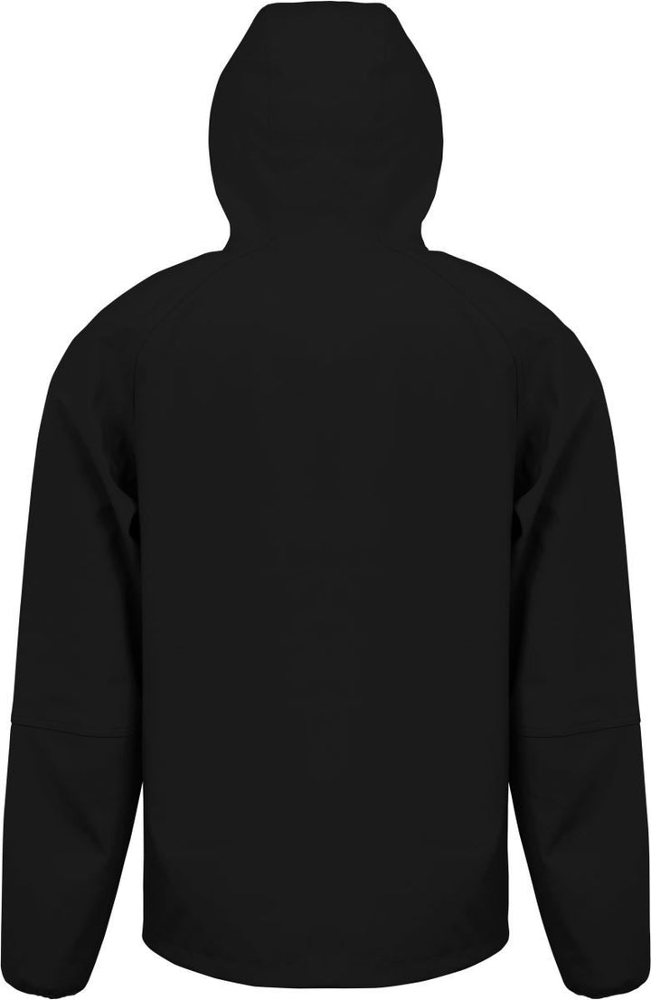 R 909X | Unisex 3-Lagen Kapuzen Softshell Jacke (black)