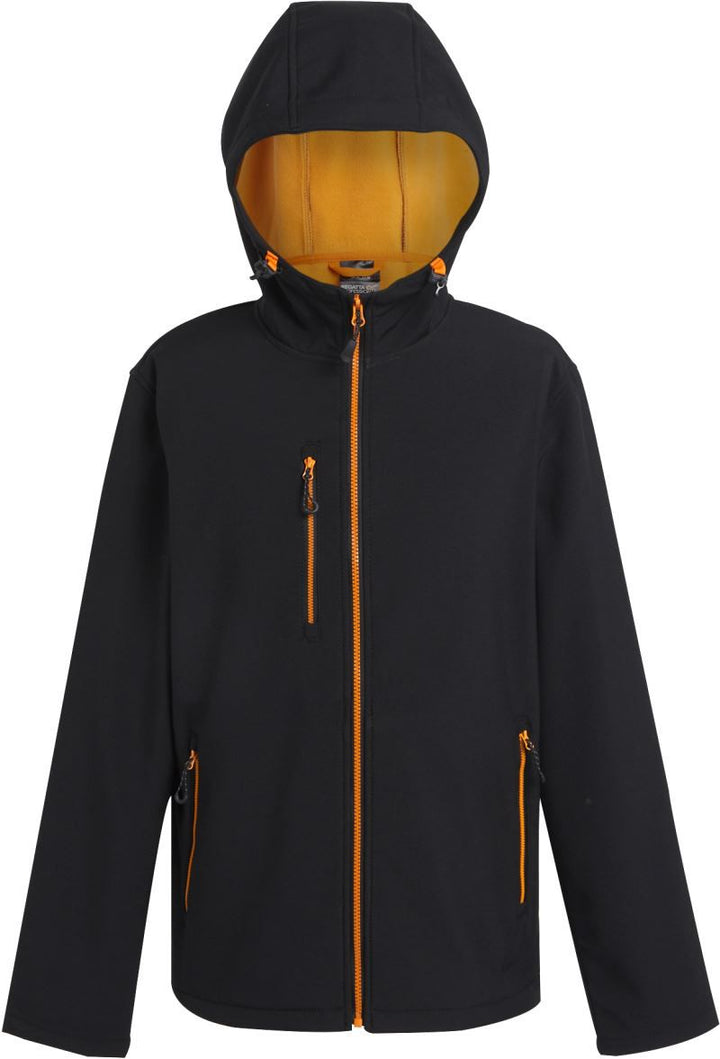 TRA 705 | 2-Lagen Softshell Jacke "Navigate" (orange-pop)