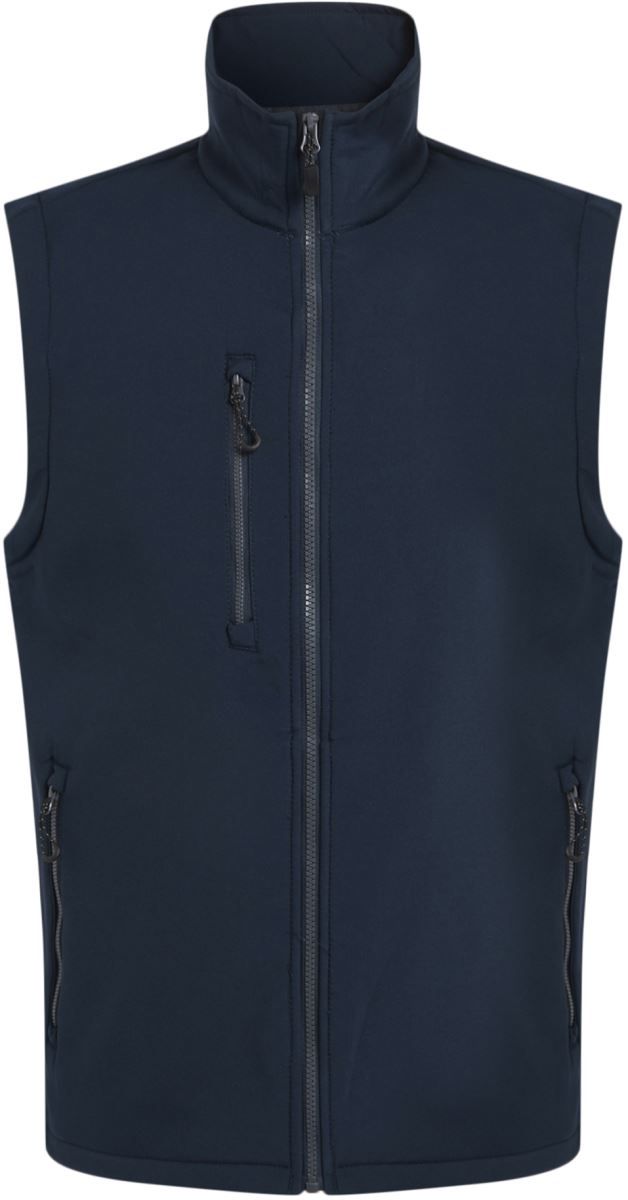 TRA 915 | 2-Lagen Softshell Bodywarmer "Navigate" (seal-grey)
