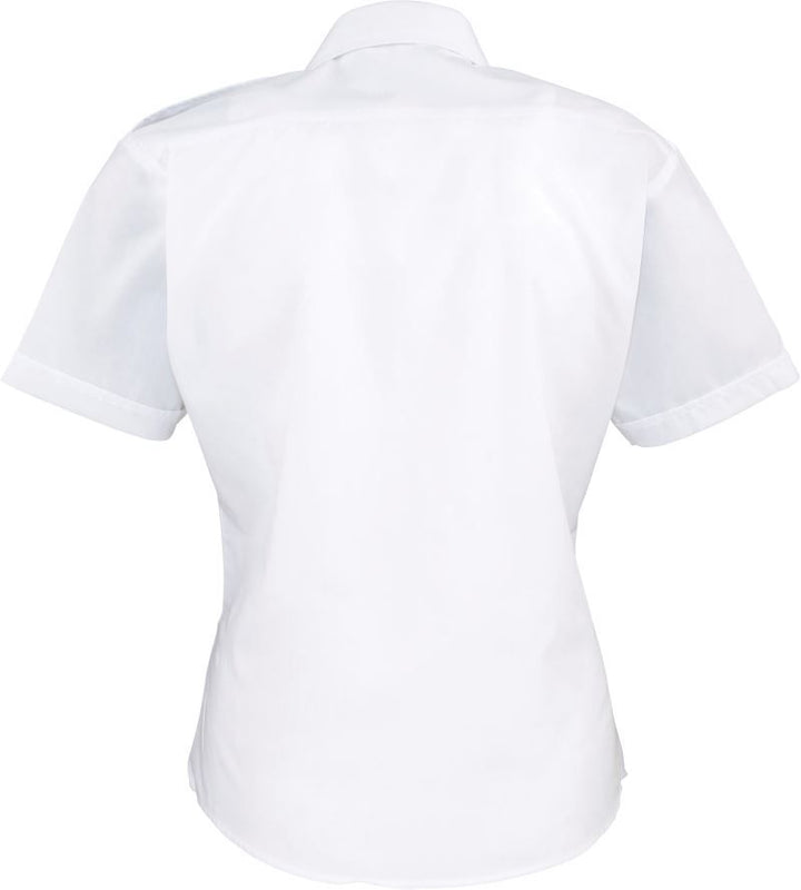 PR 312 | Piloten Bluse kurzarm (white)