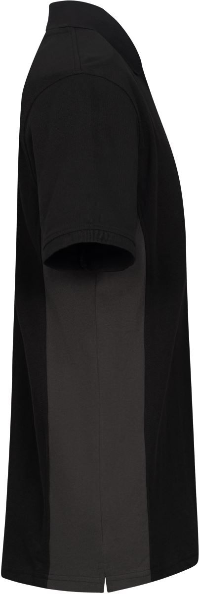 4590 | Unisex Kontrast Workwear Polo - EXCD (charcoal)