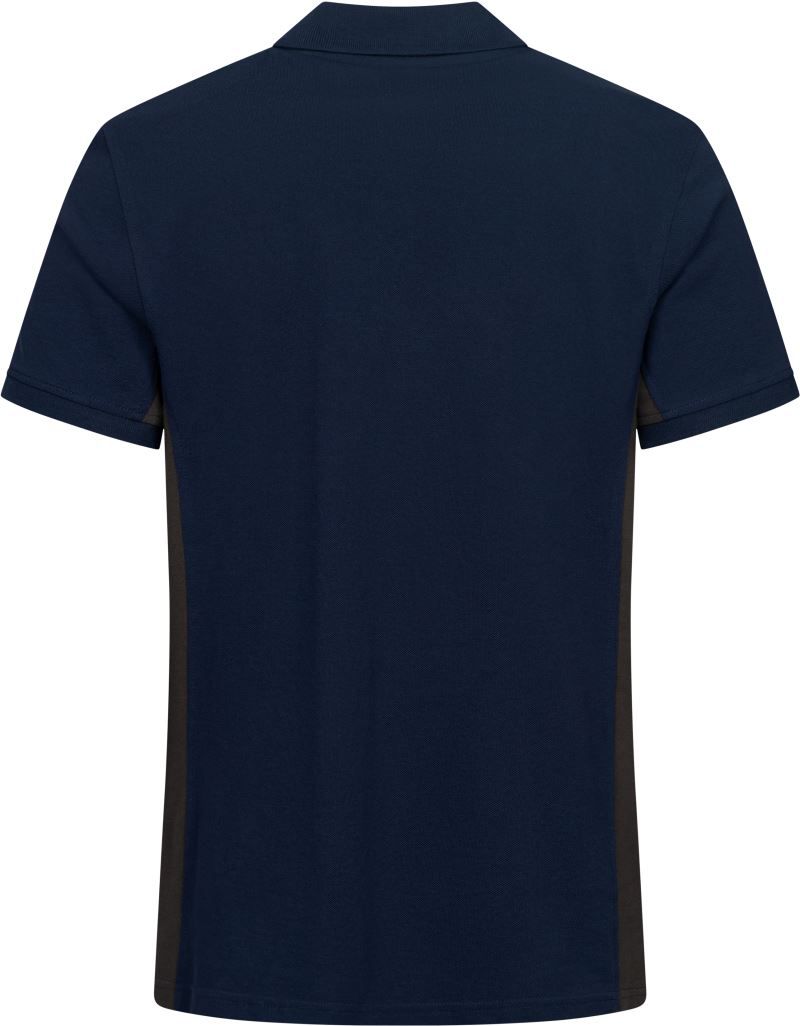 4590 | Unisex Kontrast Workwear Polo - EXCD (charcoal)