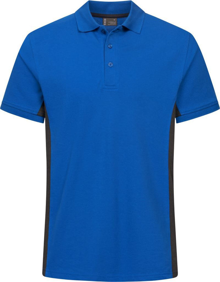 4590 | Unisex Kontrast Workwear Polo - EXCD (charcoal)